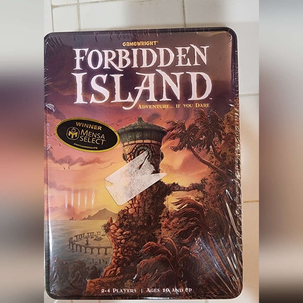 Forbidden Island Gamewright Game New